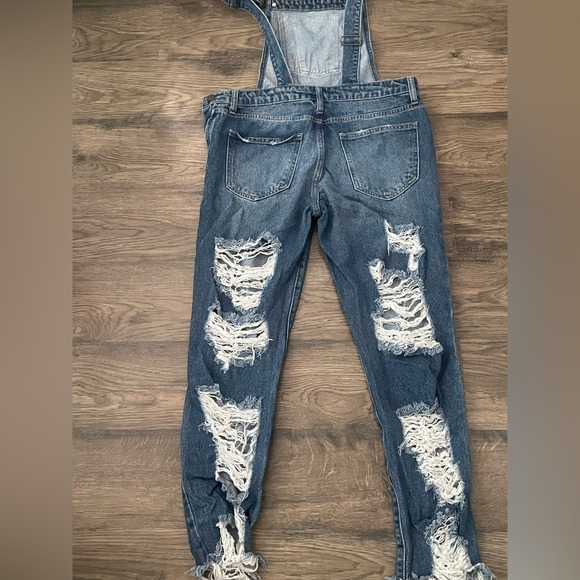 Unused overalls, fashionova, blue, size  small - Picture 2 of 4